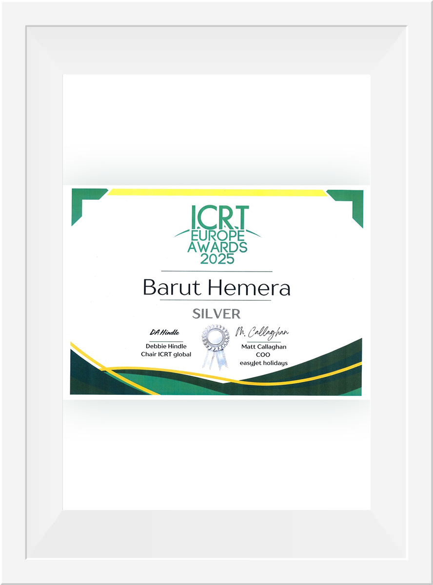 ICRT Europe Responsible Tourism Awards - Silver for Adaptation to Climate Change